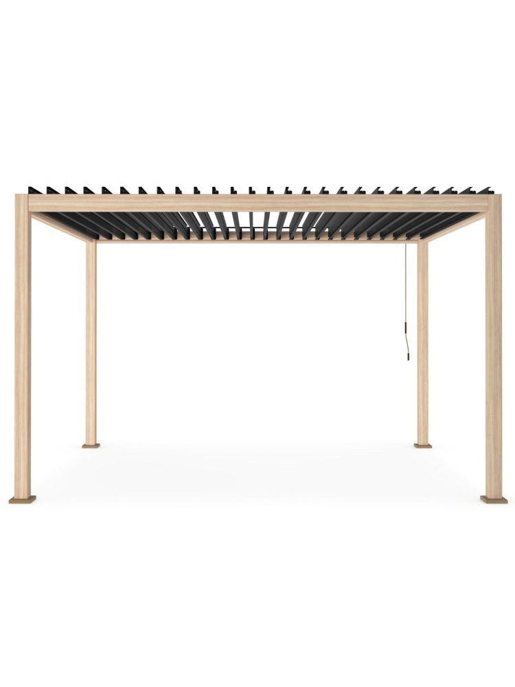 Pèrgola OCEAN 300X400cms NATURAL-ANTRACITATA Pèrgola OCEAN 300X400cms NATURAL-ANTRACITATA