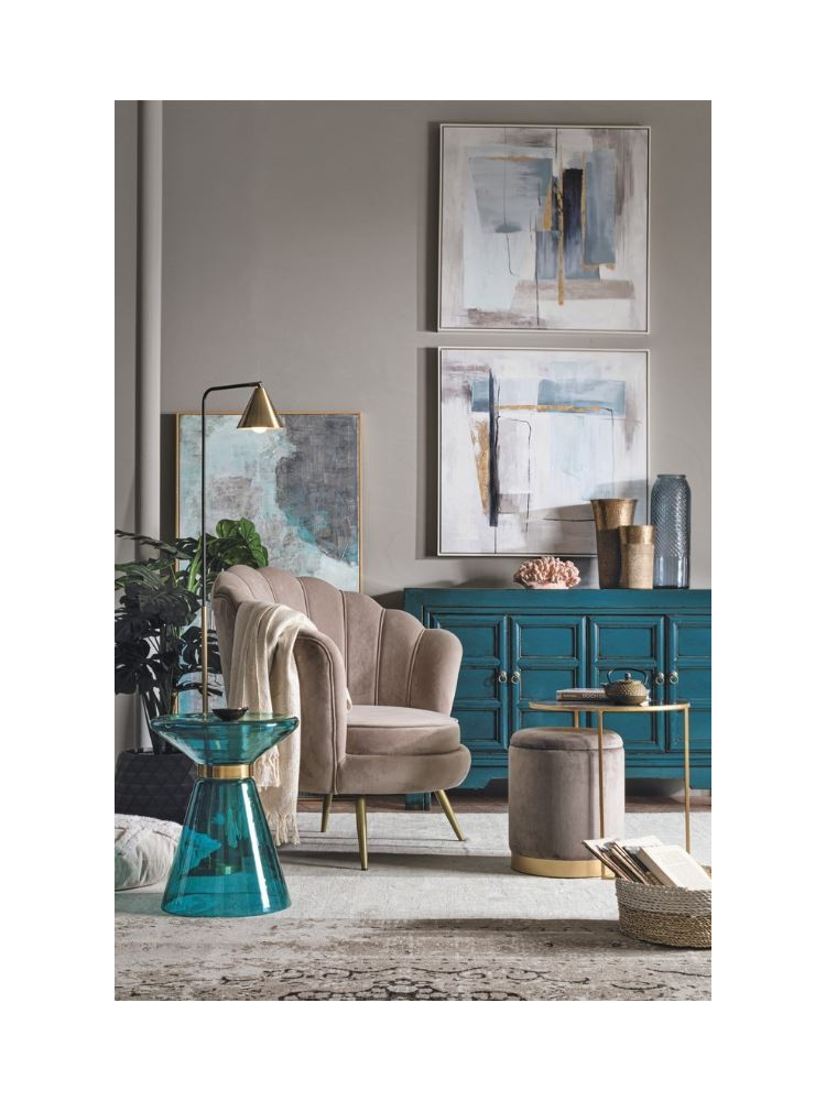 Aparador 133x40x82cms JIN azul