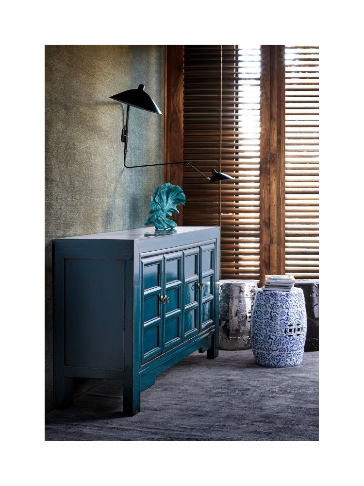 Aparador 133x40x82cms JIN azul