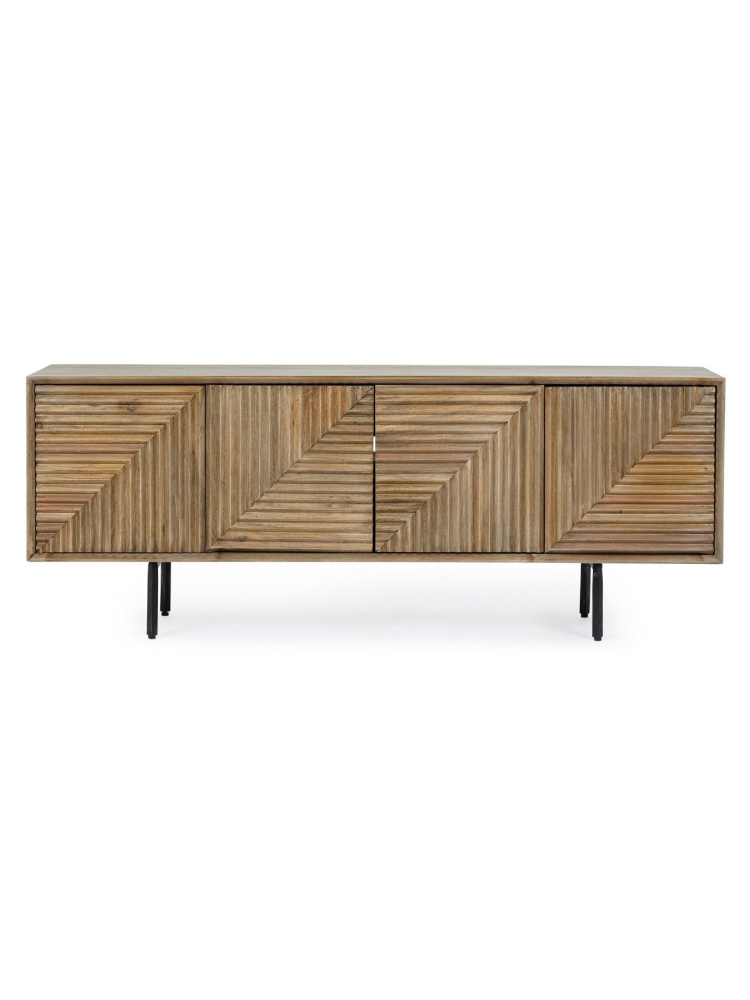 Mueble TV 140x32.5x53cms DARSEY madera de mango