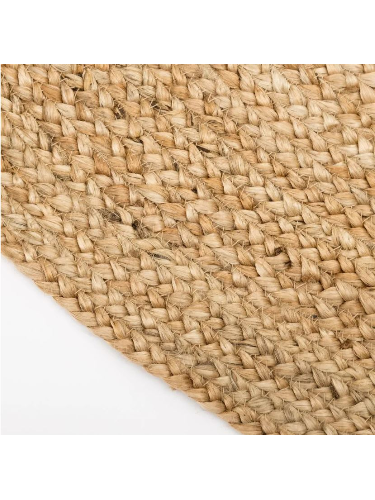 Alfombra 100X100cms natural yute
