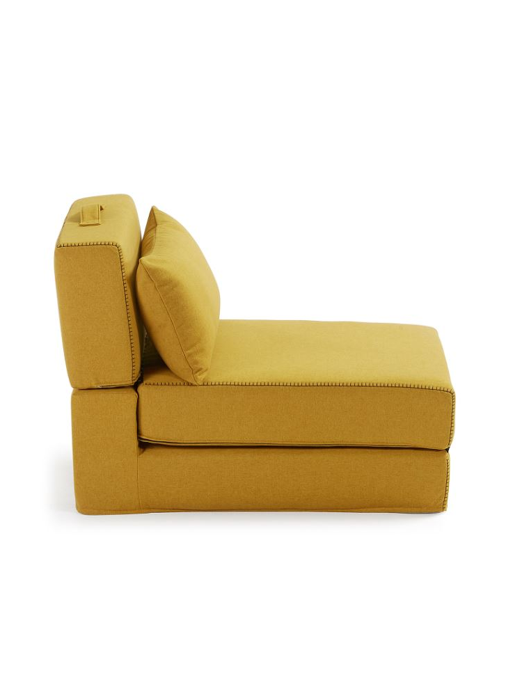 Puf cama 70 x 89 (200) cm MOSTAZA