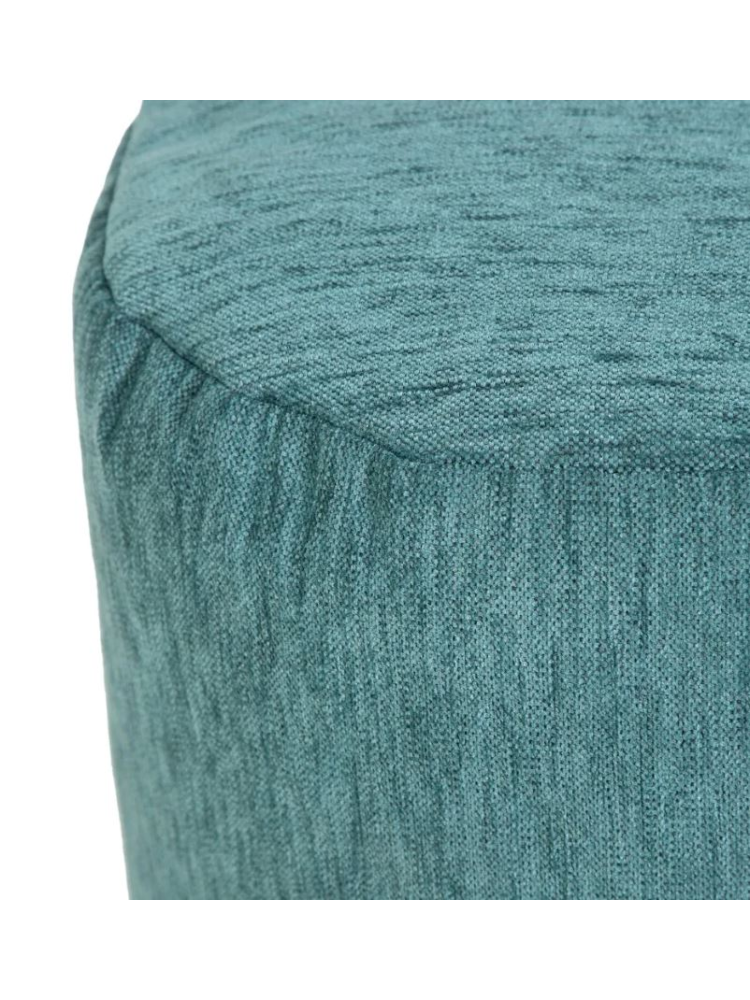 Puf 45x45cms poliester/acrílico azul