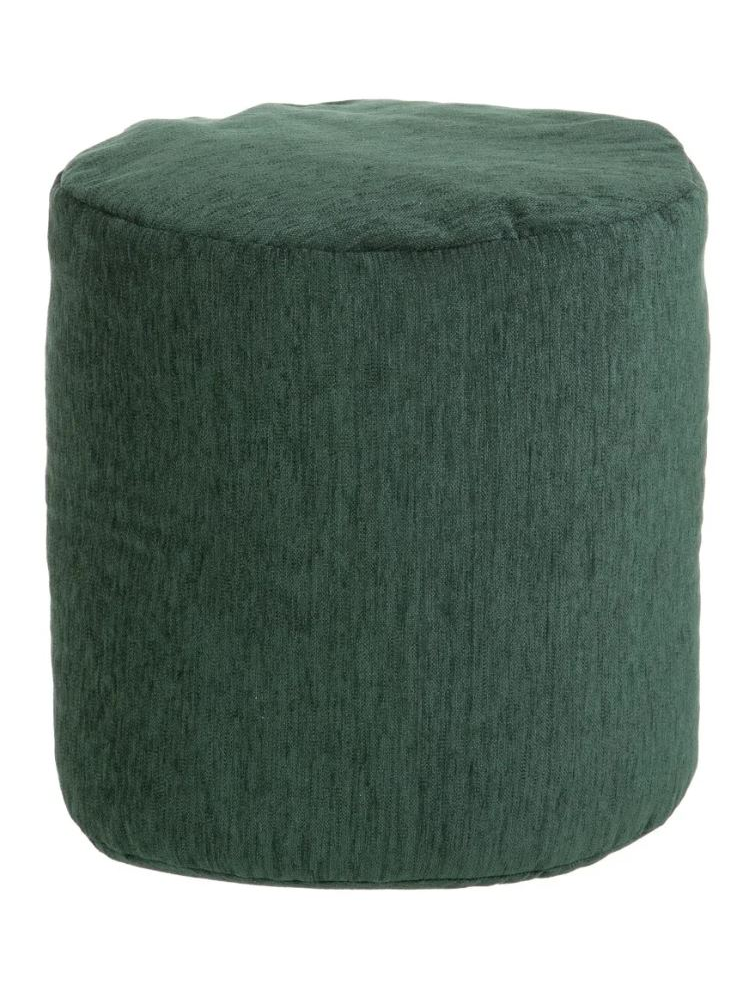 Puf 45x45cms poliester/acrílico verde oscuro Puf 45x45cms poliester/acrílico verde oscuro