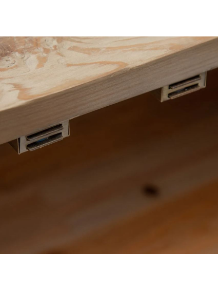 Aparador 180x45x84 cms madera hierro