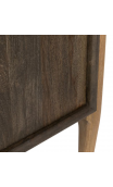 Aparador 158x40x80cms TOJOURS madera mango natural/marrón