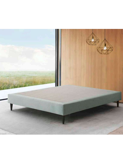 Cama MIDI con base tapizada