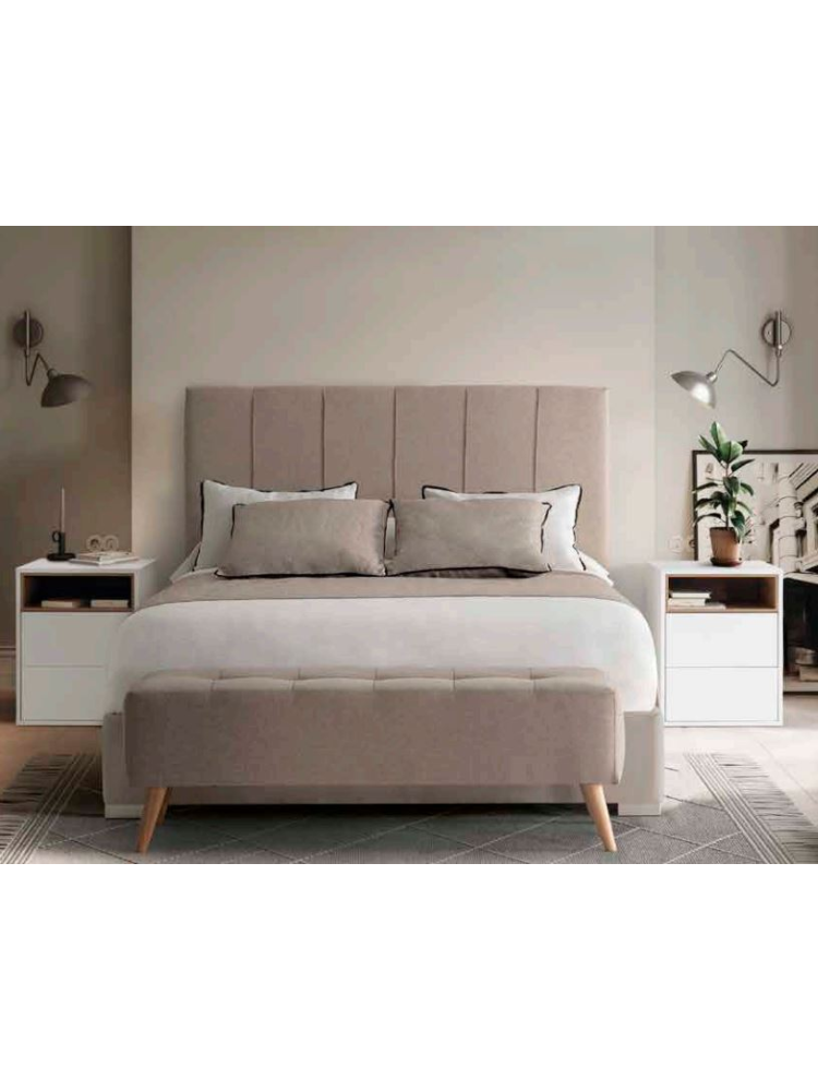 Cama AVIÑON con base tapizada Cama AVIÑON con base tapizada