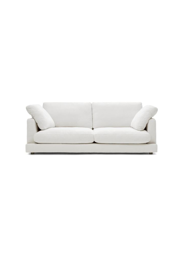 Sofá 210x105x87 cms TOLÓN blanco