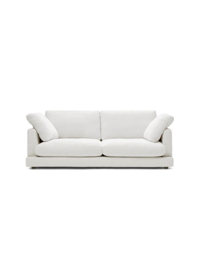 Sofá 210x105x87 cms TOLÓN blanco