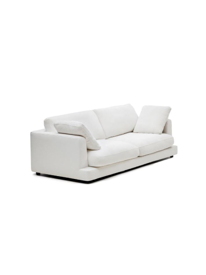 Sofá 210x105x87 cms TOLÓN blanco