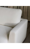Sofá 300x193x87 cms TOLÓN chaise longue derecha blanco