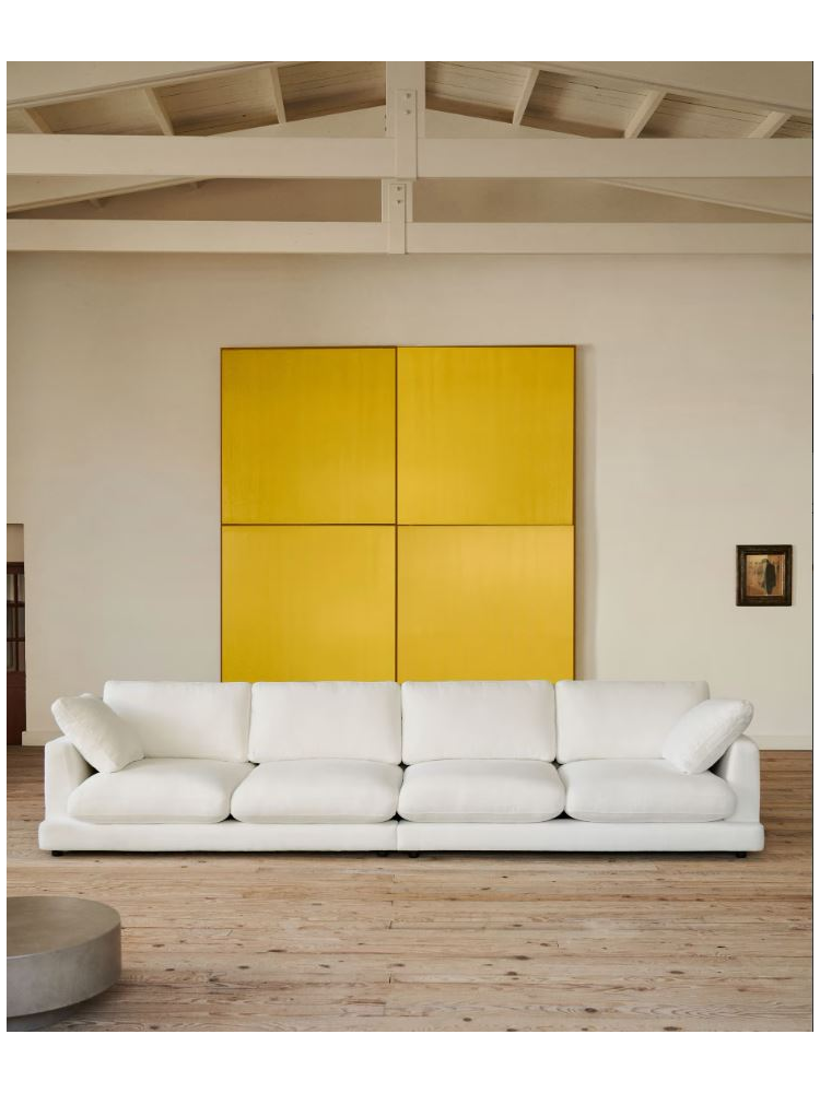 Sofá 390x105x87 cms TOLÓN blanco
