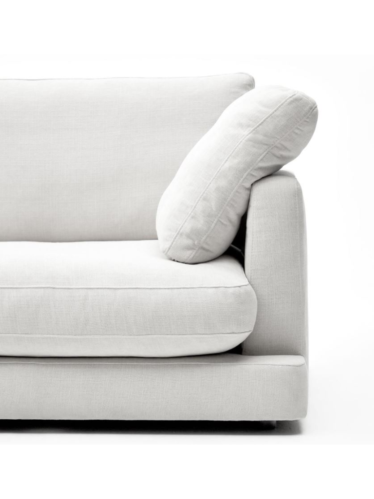 Sofá 390x105x87 cms TOLÓN blanco