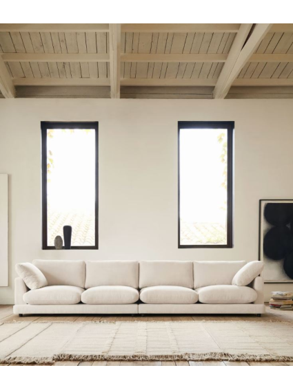 Sofá 390x105x87 cms TOLÓN beige