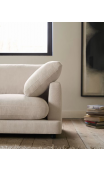 Sofá 210x193x87 cms TOLÓN beige doble chaise longue