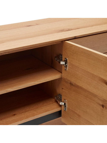 Aparador 200x40x74 cms LEMIN chapa roble natural