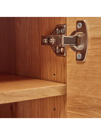 Aparador 200x40x74 cms LEMIN chapa roble natural