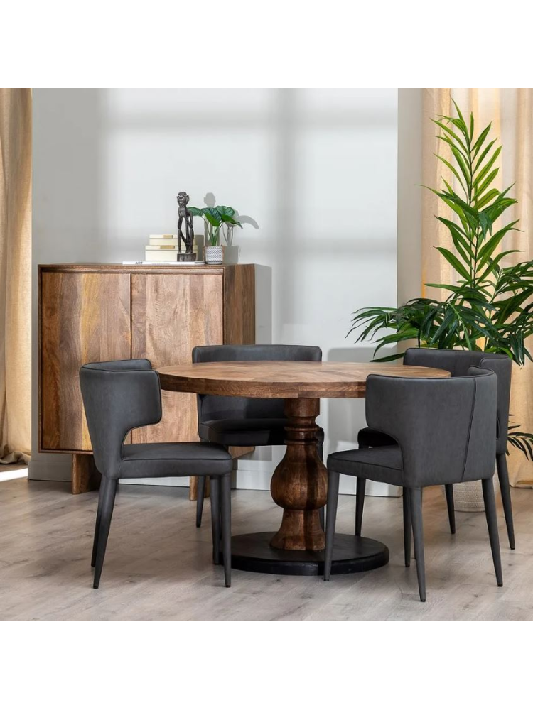 Mesa comedor 120x76 cms BULL madera de mango