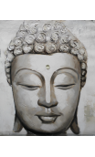 Cuadro Buda piedra verde 60x120 cm
