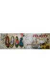Cuadro Zapatos Felicity 50x150 cm
