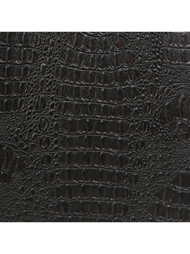 Revistero Cocodrilo negro-marrón 31,50x17,50x31,00 cm
