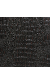 Revistero Cocodrilo negro-marrón 31,50x17,50x31,00 cm