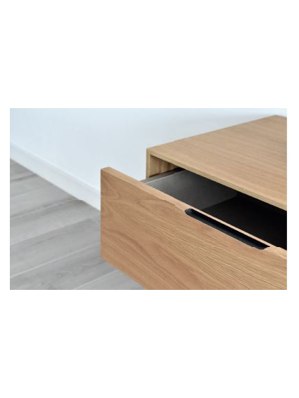 Mueble TV 160 cms URAL 1 puerta 2 cajones 3 huecos diferentes acabados