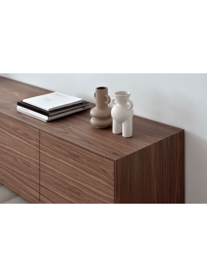 Mueble TV 160 cms URAL 1 puerta 2 cajones 3 huecos diferentes acabados