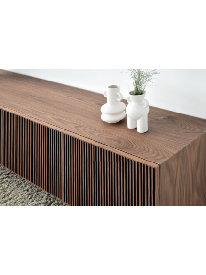 Mueble TV 160 cms SENA 1 puerta 2 cajones 3 huecos diferentes acabados