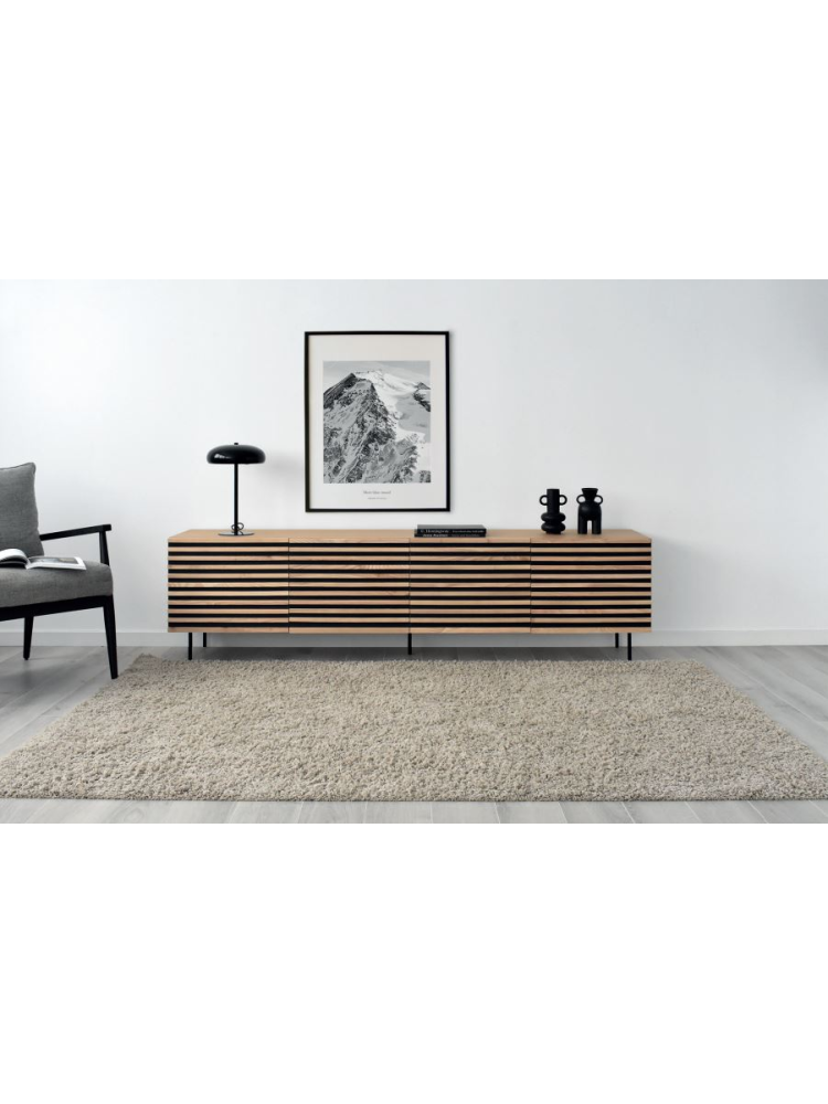 Mueble TV160 cms NIEMEN 4 cajones 3 huecos diferentes acabados