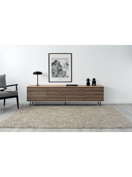 Mueble TV160 cms NIEMEN 4 cajones 3 huecos diferentes acabados