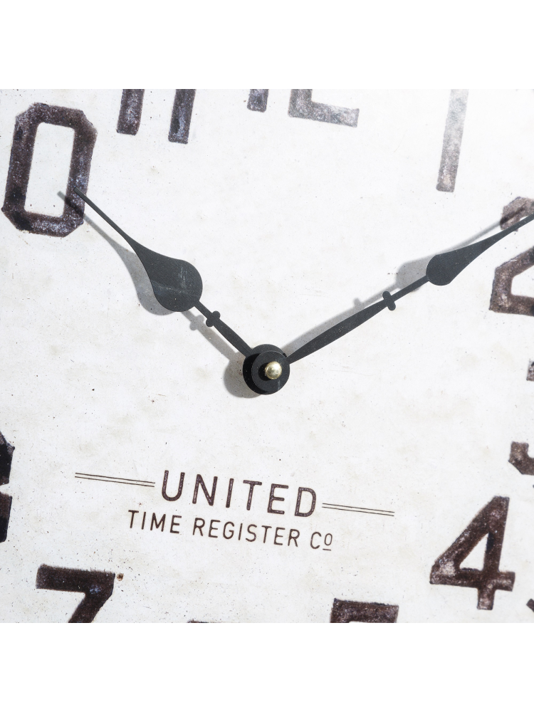 Reloj pared gris metal / cristal 38,50 cm Reloj pared gris metal / cristal 38,50 cm