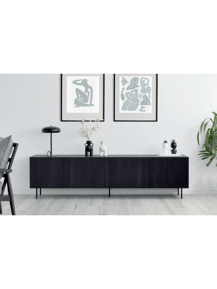 Mueble TV 160 cms KAMA 4 puertas diferentes acabados
