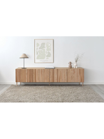 Mueble TV 200 cms KAMA 4 puertas diferentes acabados