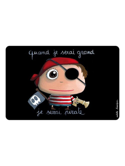 Mantel Pirata Individual