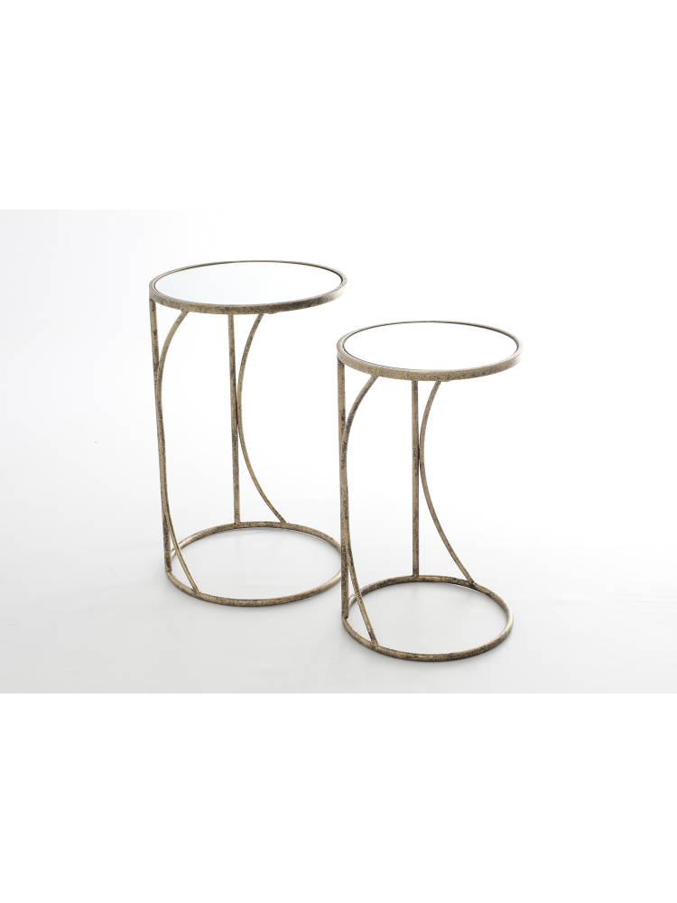 Mesa Auxiliar Curvo set de 2 Mesa Auxiliar Curvo set de 2