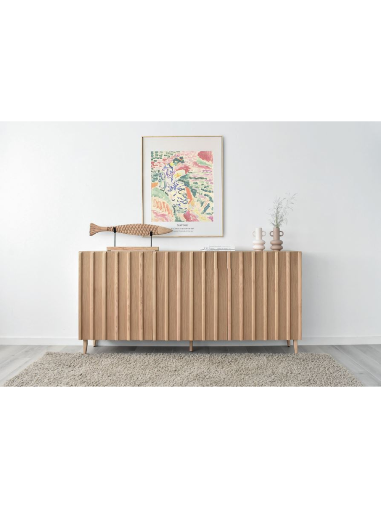 Aparador 200 cms ELBA 3 puertas 3  cajones diferentes acabados