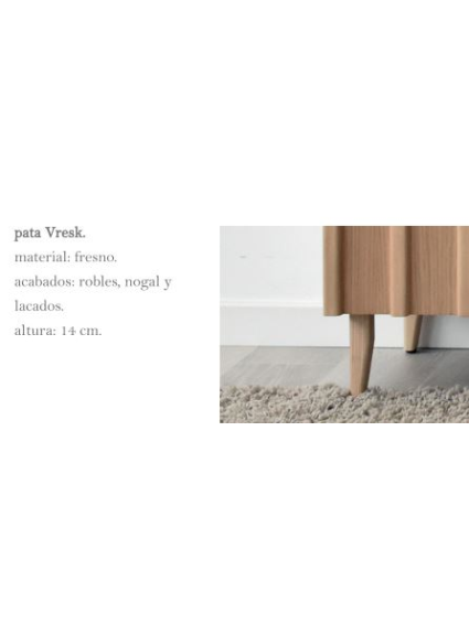 Aparador 200 cms JOROL 4 puertas diferentes acabados