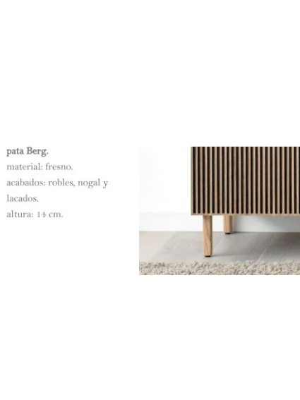 Aparador 200 cms KAMA 4 puertas diferentes acabados