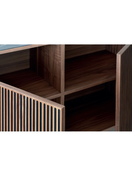 Aparador  alto 120 cms SENA 4 puertas 1 cajón 1 hueco diferentes acabados