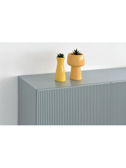 Aparador  alto 120 cms SENA 4 puertas 1 cajón 1 hueco diferentes acabados