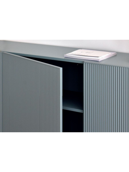 Aparador  alto 120 cms SENA 4 puertas 2 cajones diferentes acabados