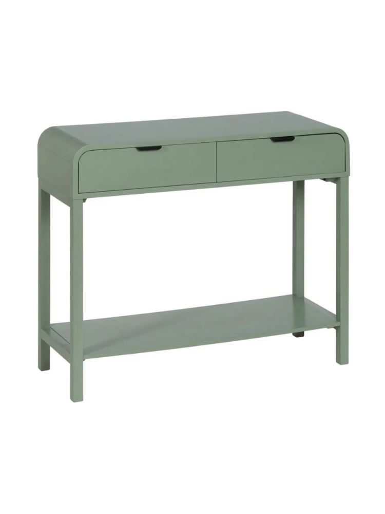 Consola 90x32x75 cms verde Consola 90x32x75 cms verde
