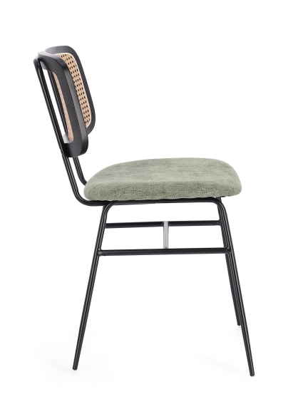Silla LESINA gris oscuro