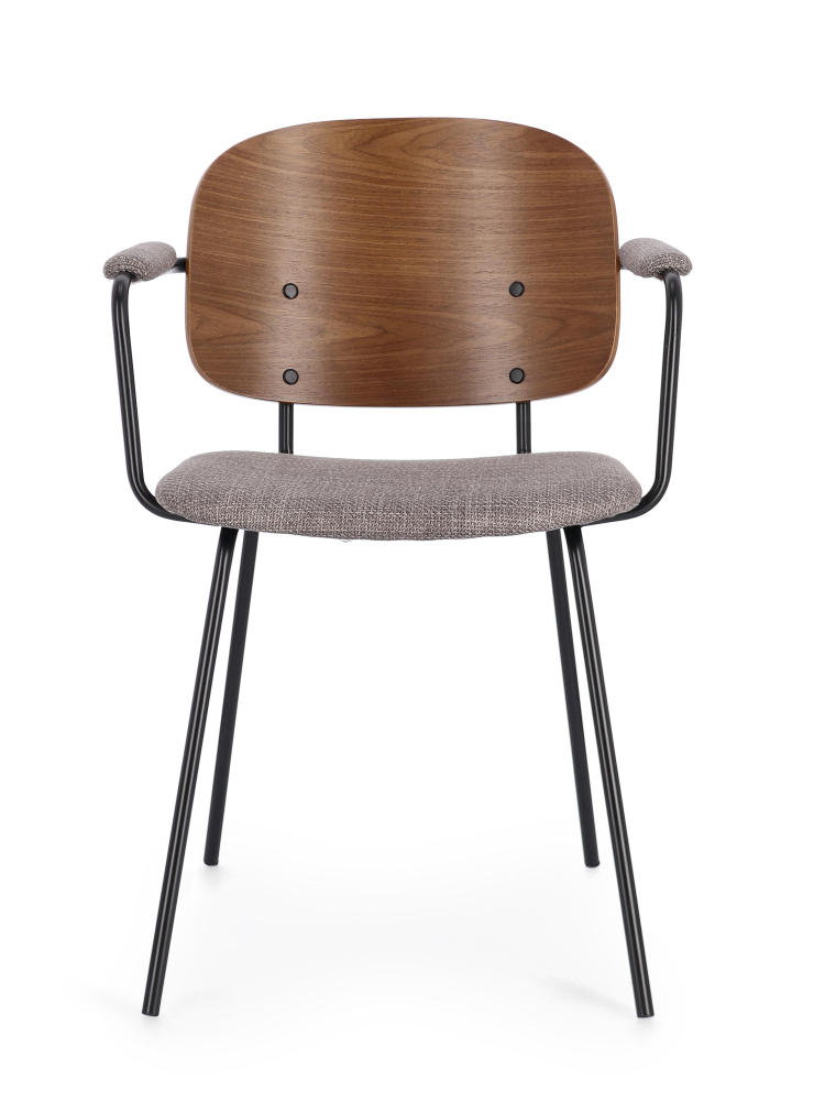 Silla TRANI gris