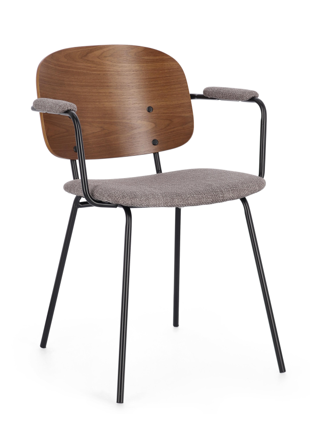 Silla TRANI gris