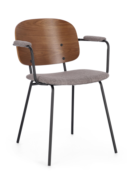 Silla TRANI gris