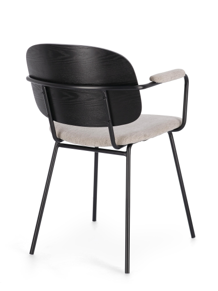 Silla TRANI N gris