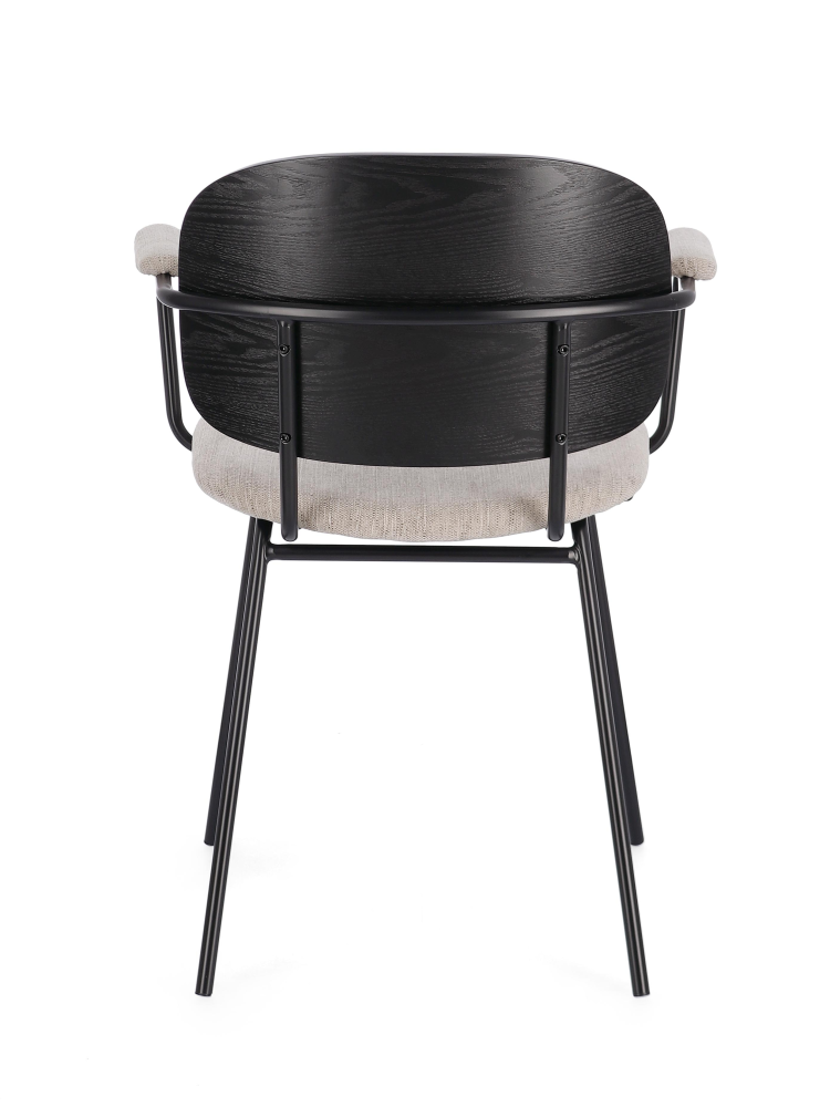 Silla TRANI N gris